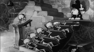 Mickey Falls Down The Stairs