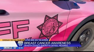 Shasta County Sheriff's Office goes pink for breast cancer awareness month