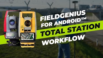 FieldGenius for Android™ - A Must Have For All Conventional Total Station Users!