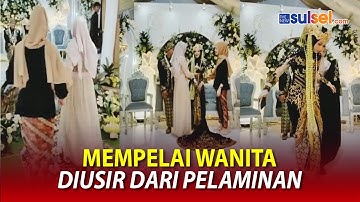 Viral Video Dua Cewek Serobot Pengantin Pria, Mempelai Wanita Diusir dari Pelaminan
