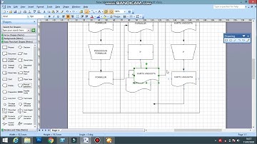 CARA MEMBUAT FLOWCHART di Ms. VISIO