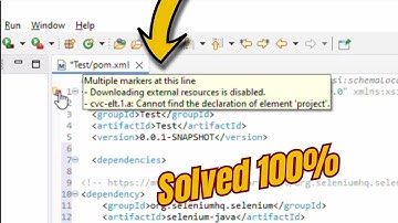 How to fix Downloading from external resources is disabled error in eclipse