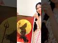 which wall is perfect for this art?#painting #mahadev #gold #shine #believe #viral #shorts #trending
