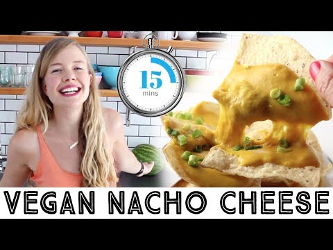 The BEST Vegan Nacho Cheese Recipe (it's super easy too!)