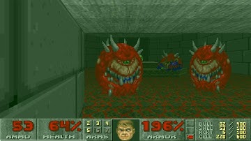 Doom II Hell on Earth Map15 UV Max in 5m36s by Radek Pecka