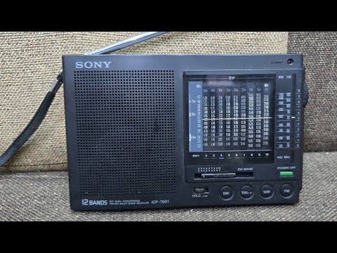 美品 SONY ICF-7601 AM/FMラジオ 動作品 Sony ICF-7601 Fm/Am/Sw Shortwave Radio 12 Bands | eBay