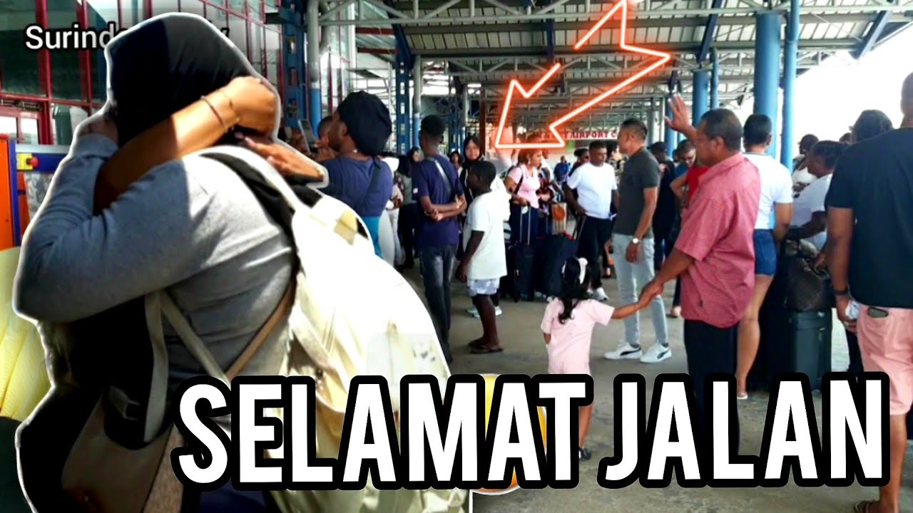 DETIK - DETIK KEBERANGKATAN LATIFAH DARI SURINAME KE INDONESIA‼KESEDIHAN SANG AYAH