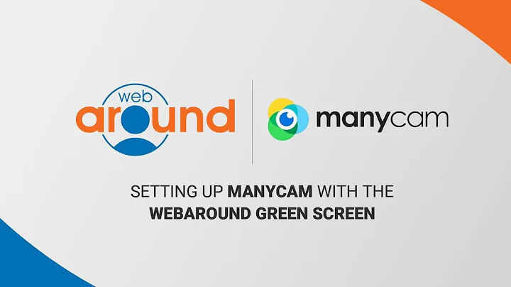 How to Set up Manycam Chroma Key with the Webaround Green Screen