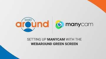 How to Set up Manycam Chroma Key with the Webaround Green Screen