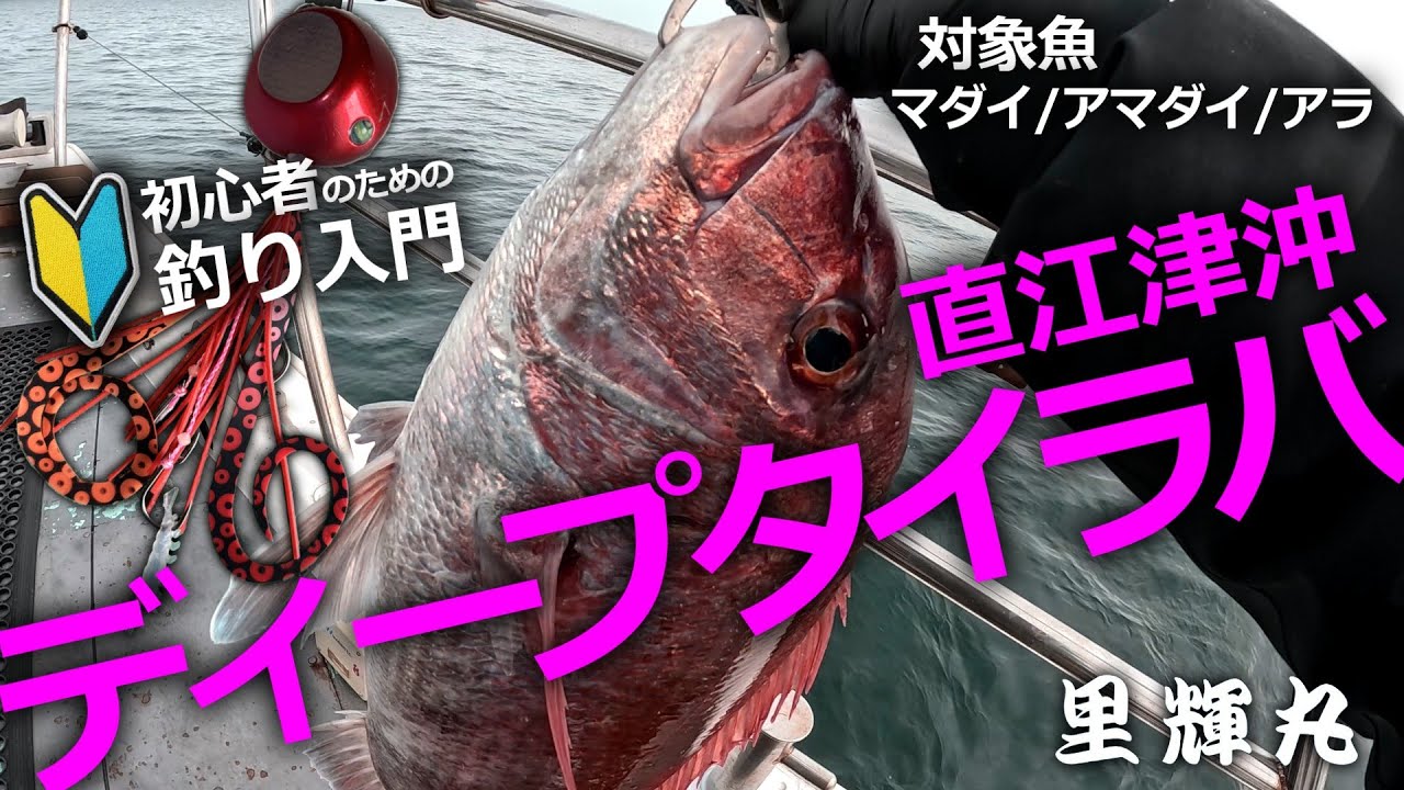 【Dタイラバ完全解説動画】初心者の方はこちらを視聴ください！！