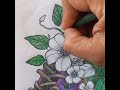 Colour with me ! #colouring book #adult colouring #colouring