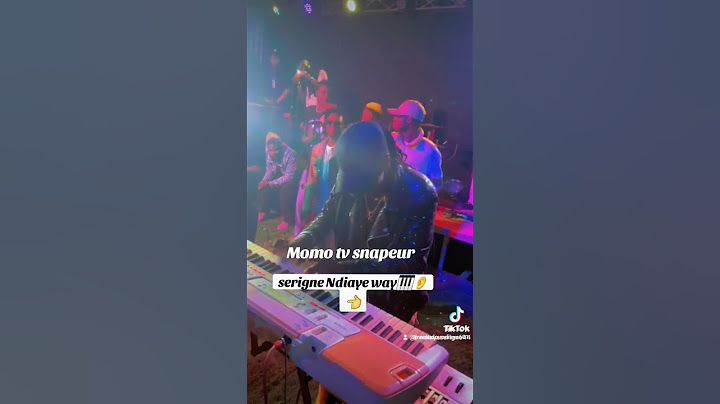 Momo tv snapeur samba Diarra Mbaye