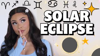 What The ARIES SOLAR ECLIPSE Means For Your Zodiac Sign 💫☄️🌑  | Predictions