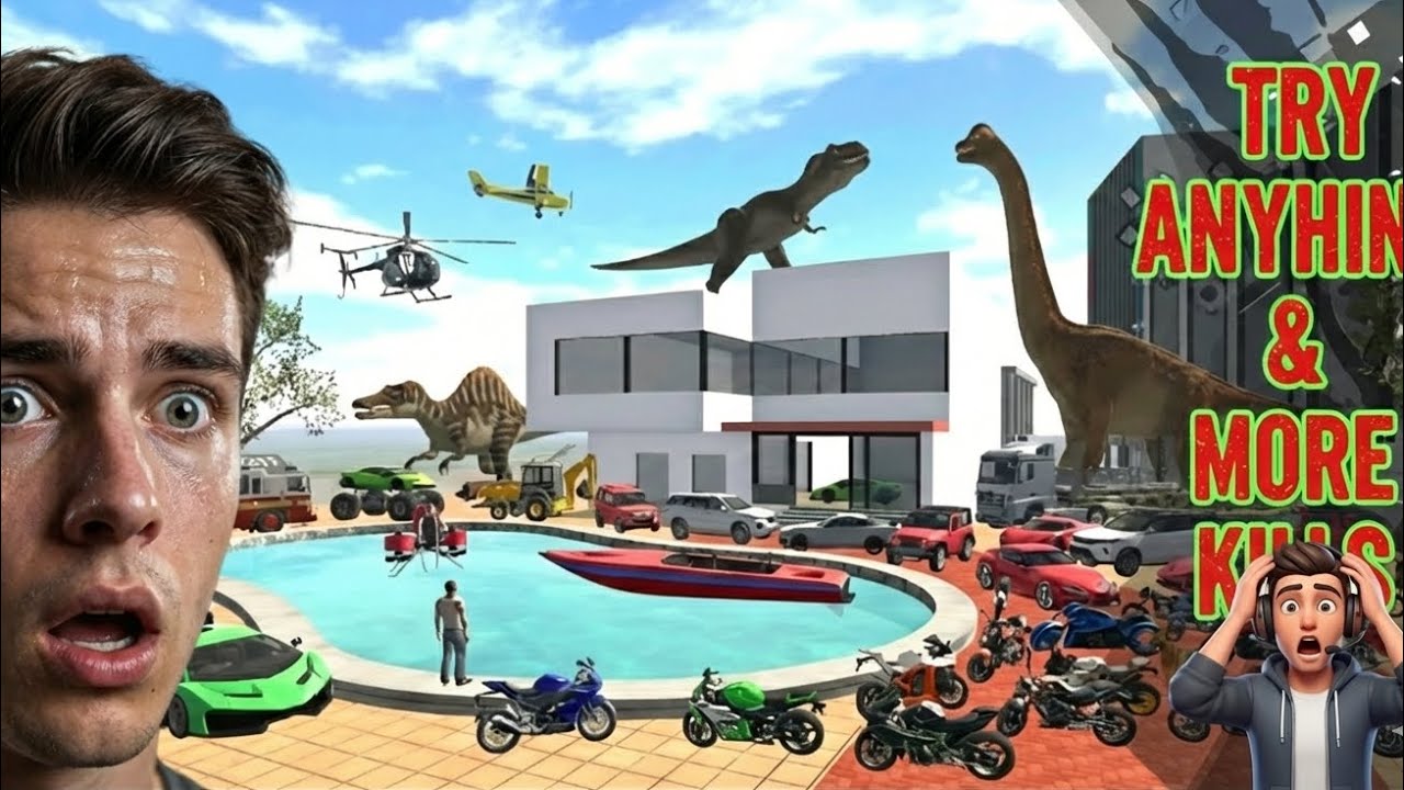 TRY ALL VICHELS & KILL POLICE | INDIAN BIKE RACING 3D #￼