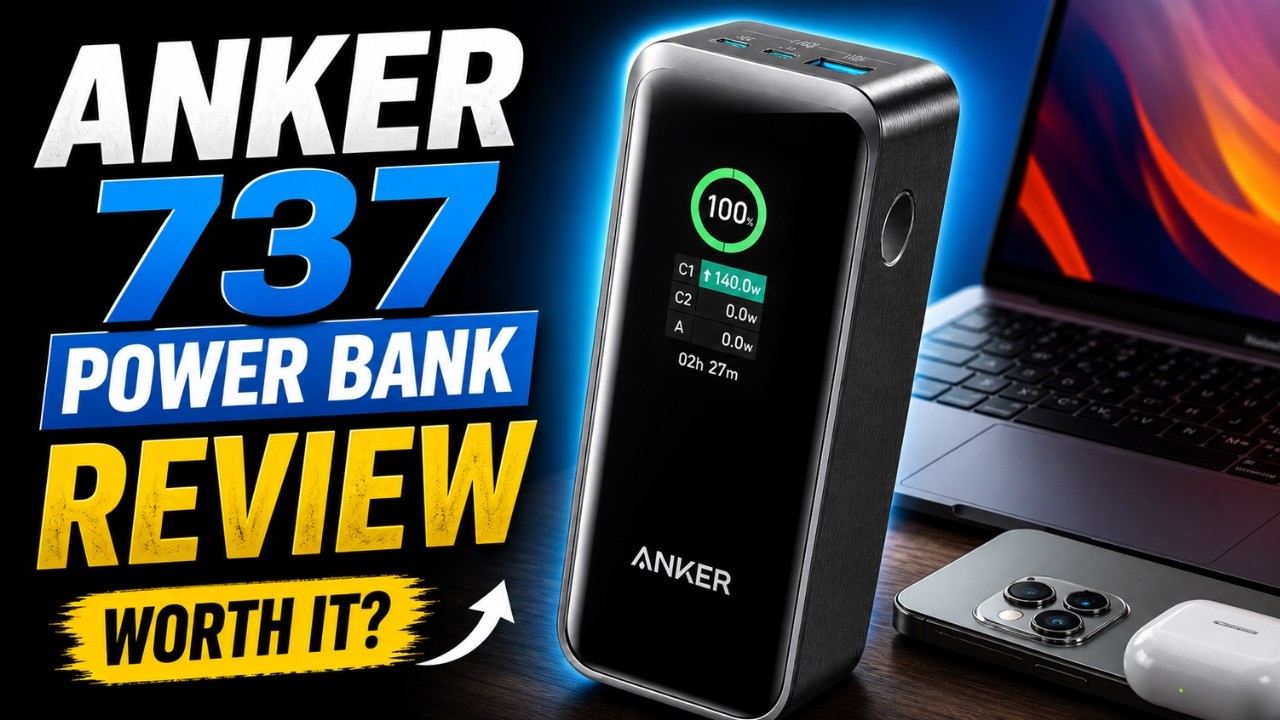 Anker 737 Power Bank Review  Ultimate Travel Charger Tested