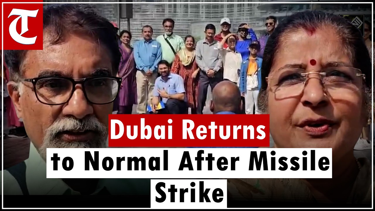 Dubai Returns to Normal After Iran Missile Strike | Tourists Back at Burj Khalifa