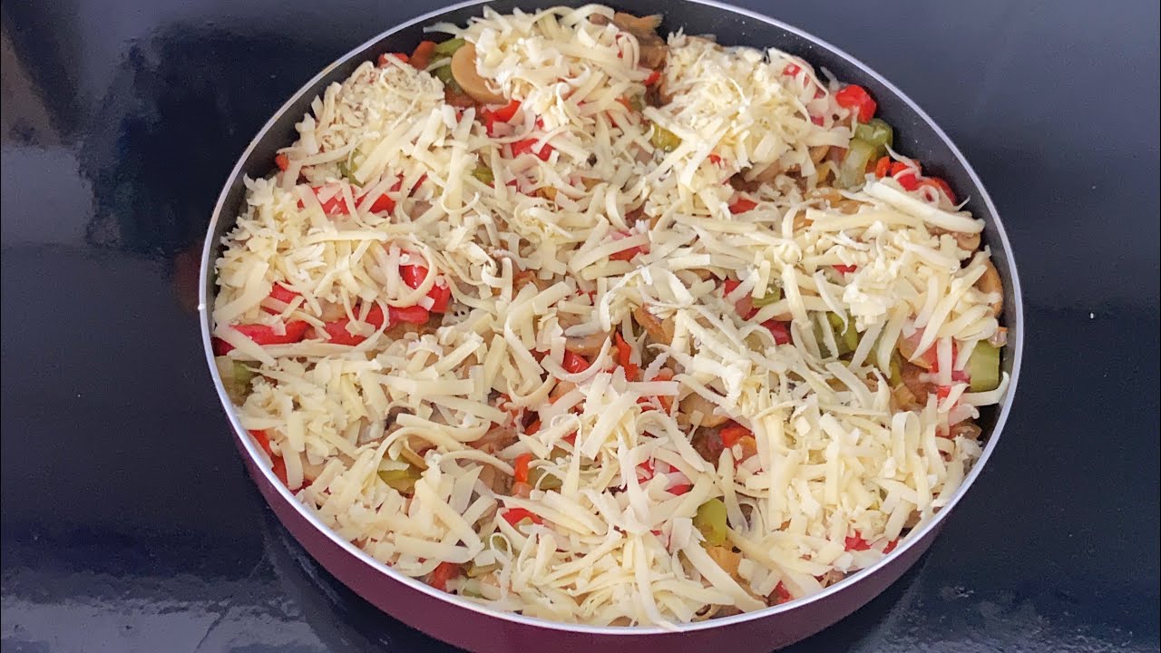 Çocuklar Bu Tarifi Çok Sevdi ????İster Ana Yemek İster Kahvaltılık????????Hamur Kullanmadan Pizza Tadında