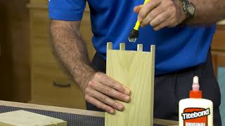 Gluing Dovetail Joints