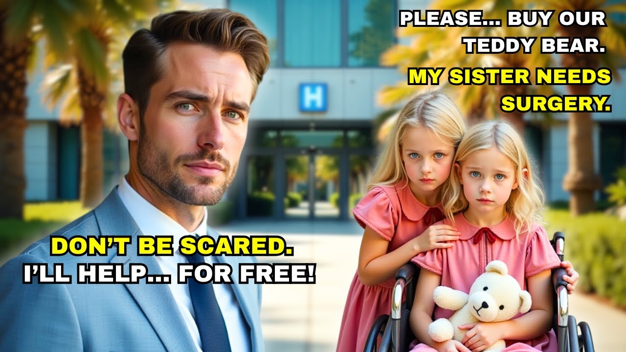 Girl Asked Stranger “Buy My Teddy Bear. My Sister Needs Surgery”, Had No Idea He Was Millionaire CEO