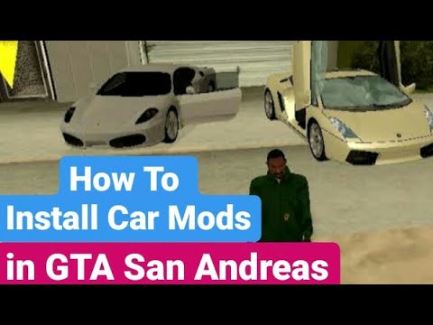 how to install car mods on gta sa android