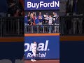 The way this Mets fan threw the ball back 😂 #mlb #baseball #mets #Dodgers