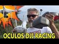 DRONE explorador com DJI GOGGLES RACING wanzam fpv