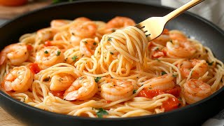 Böylesine Lezzetli Bir Şey Hiç Yemedim! Ağızda Eriyen Karidesli Makarna!