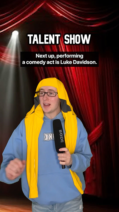 Boy Does Talent Show #Shorts