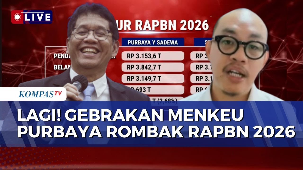 Gebrakan Menkeu Purbaya Rombak RAPBN 2026 Lebih Ekspansif, Ini Analisis Celios | SAPA PAGI