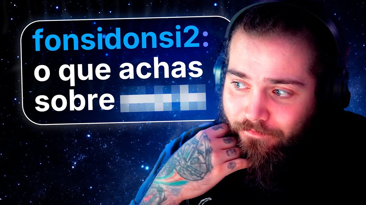 Esta pergunta do chat levou a uma conversa que eu não queria ter...