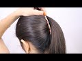 French Juda !!! Using Clutcher Pin 🤫 Try This Easy Self Hairstyle For Wedding #weddinghairstyle