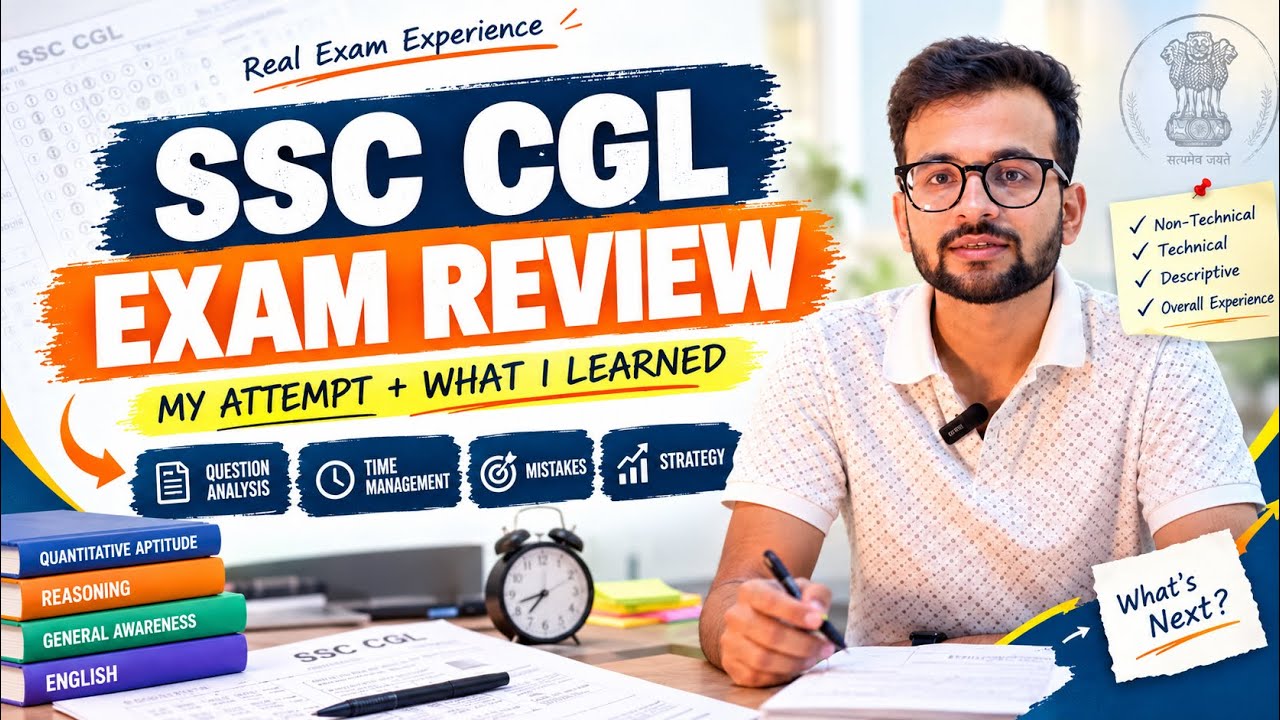 SSC CGL Exam Review 2026 ЁЯФе | My Attempt, Mistakes & Advice to those having exam in upcoming Days.