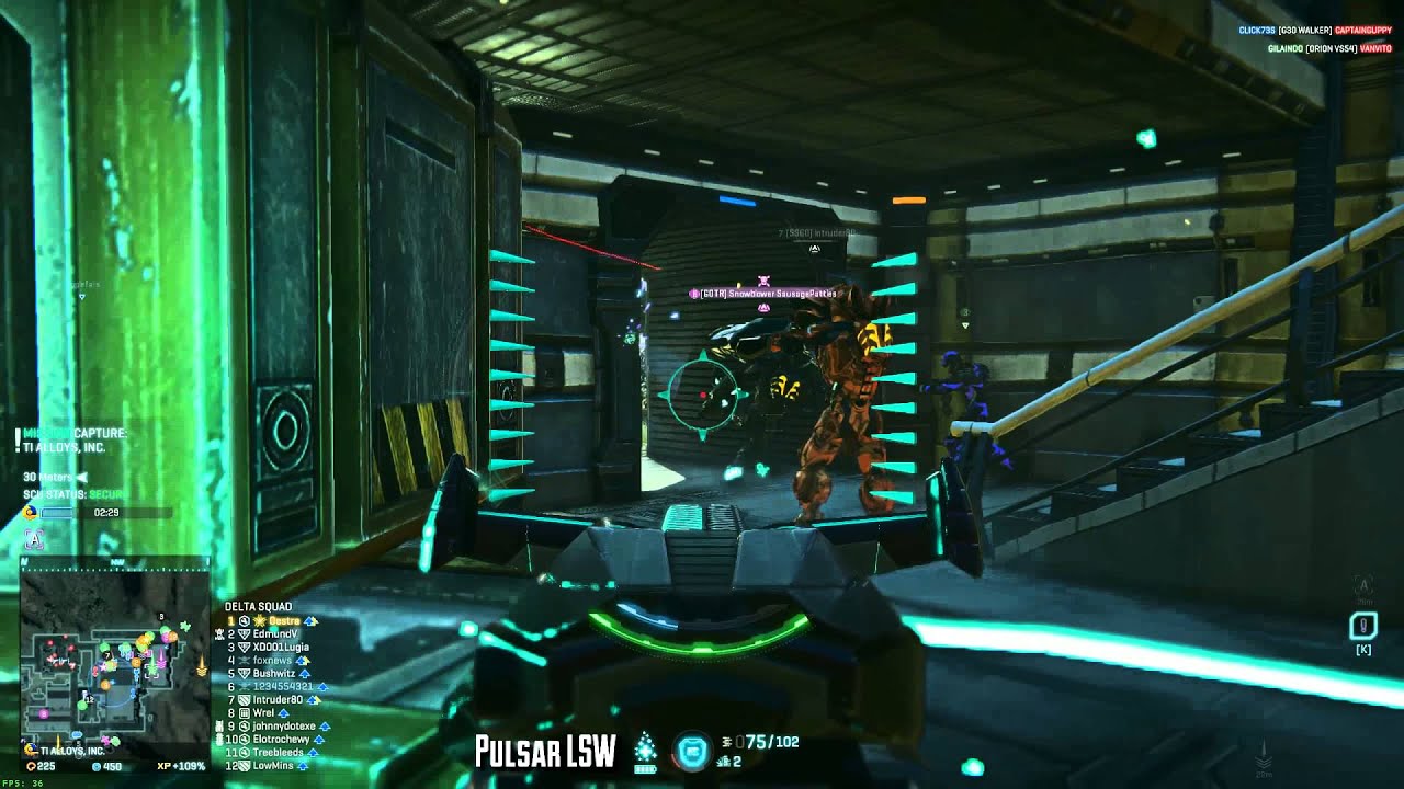 (OUTDATED) Pulsar LSW vs SVA-88 - PlanetSide 2 [VS] Weapon Review