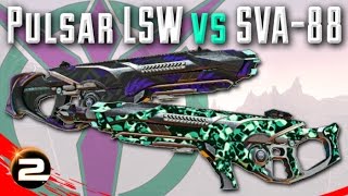 (OUTDATED) Pulsar LSW vs SVA-88 - PlanetSide 2 [VS] Weapon Review