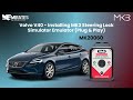 Volvo v40  installing mk3 steering lock simulator emulator plug  play