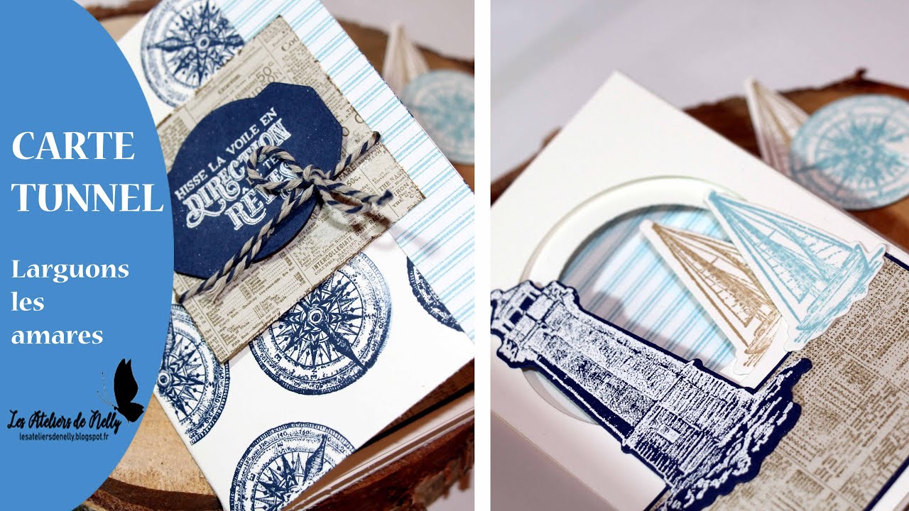 Tuto : Carte pop-up Tunnel avec la collection 