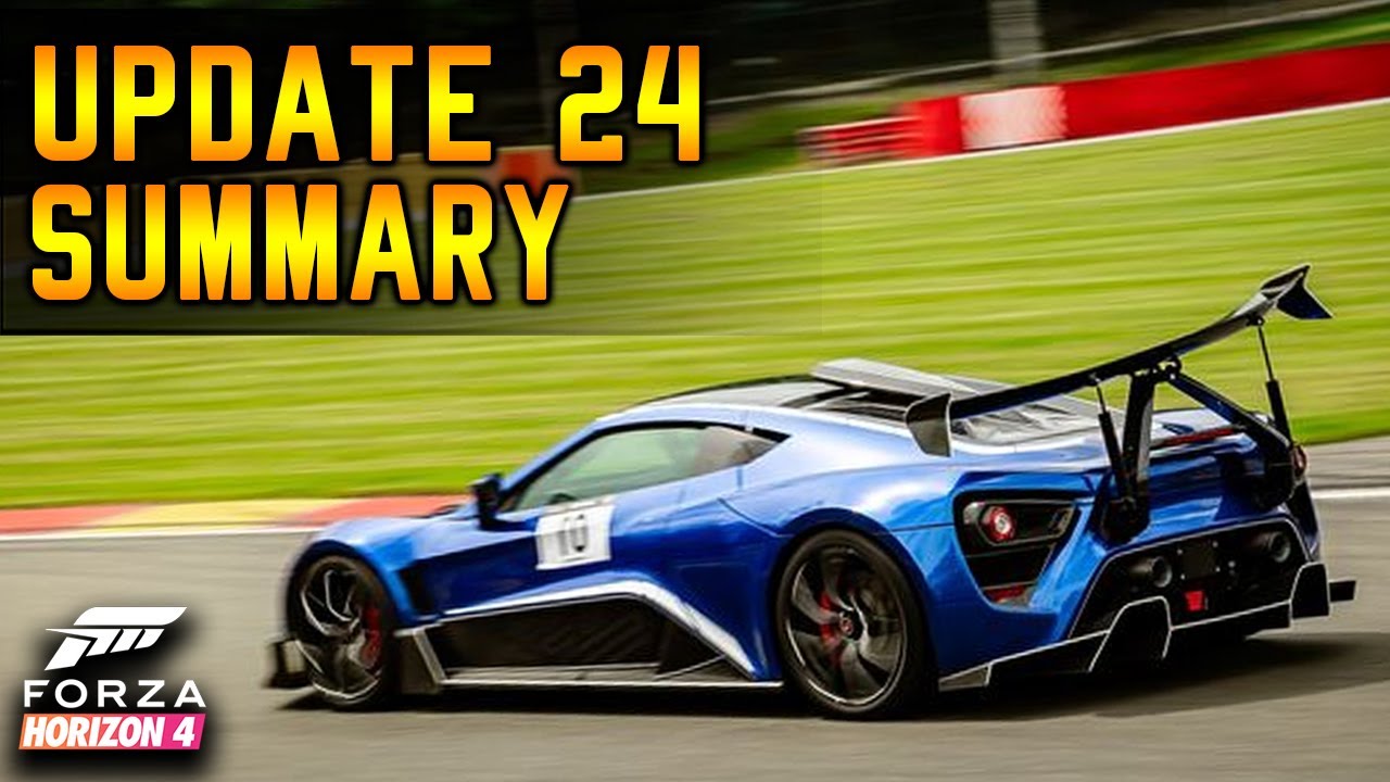 Update 24 Overview | Forza Horizon 4