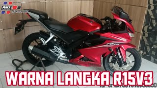 YAMAHA R15V3 SATIN RED SUPER SPECIAL READY TO RIDE