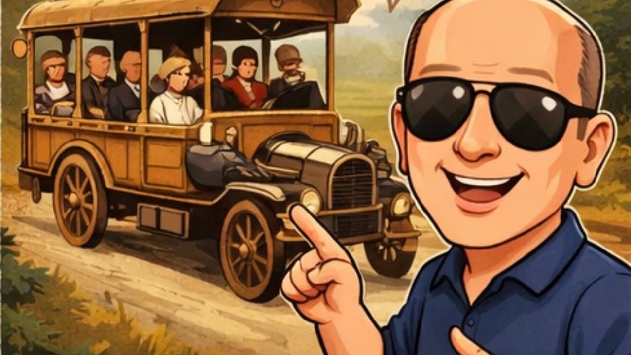 Wie alles begann – Der erste Bus der Welt vom Jahr 1895  Mercedes