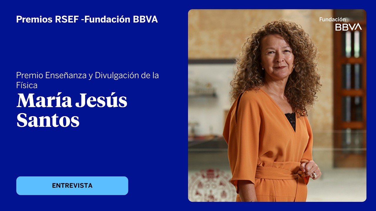 María Jesús Santos: “Vivimos en una sociedad tecnológica y esto no es posible sin la física”