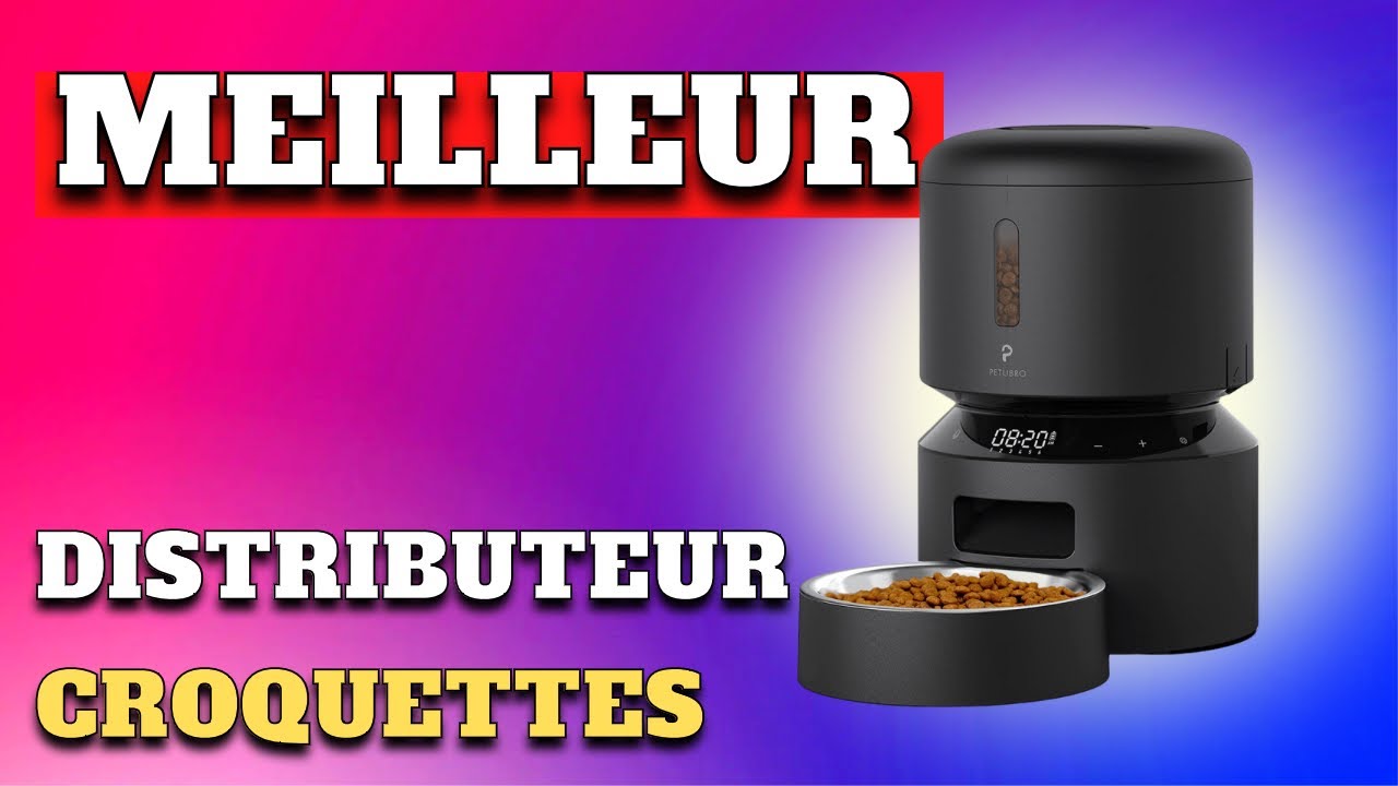 TOP 3 : Meilleur Distributeur de Croquettes Automatique 2020 