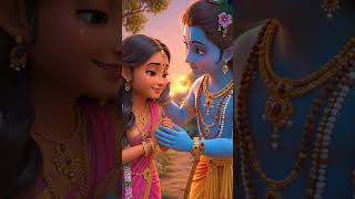 Radha Krishna Ki Amar Prem Kahani ❤️ | Divine Love Story #radhakrishna#krishna#radha