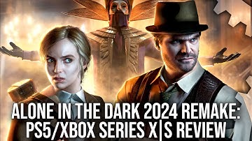 Alone in the Dark - PS5/Xbox Series X/S Tech Review - A Survival Horror Classic Revamped