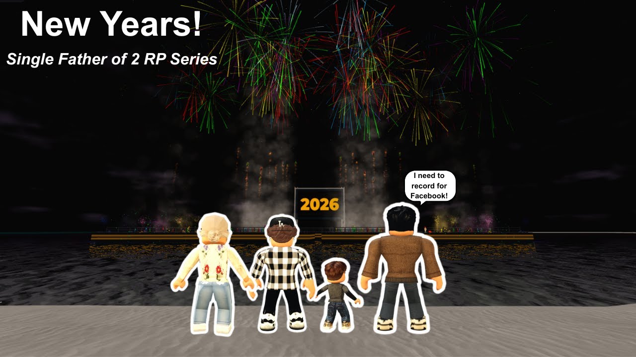Going To See New Years Fireworks 2026 Roblox Bloxburg Roleplay 