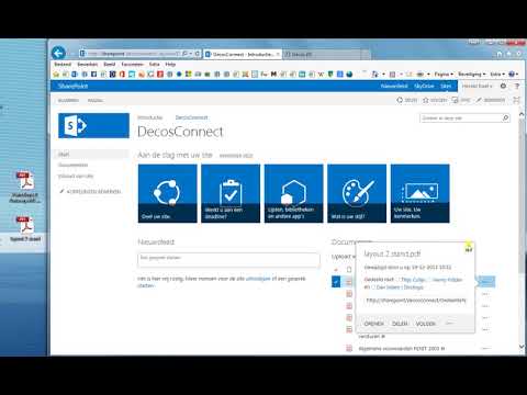 Koppeling Sharepoint - Decos JOIN