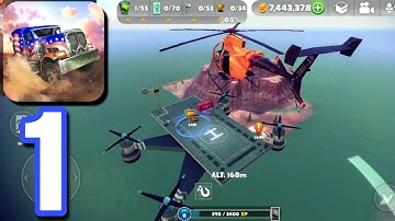 Off The Road Helicopter - Open World Racing Gameplay Walkthrough Part 1 (iOS, Android)