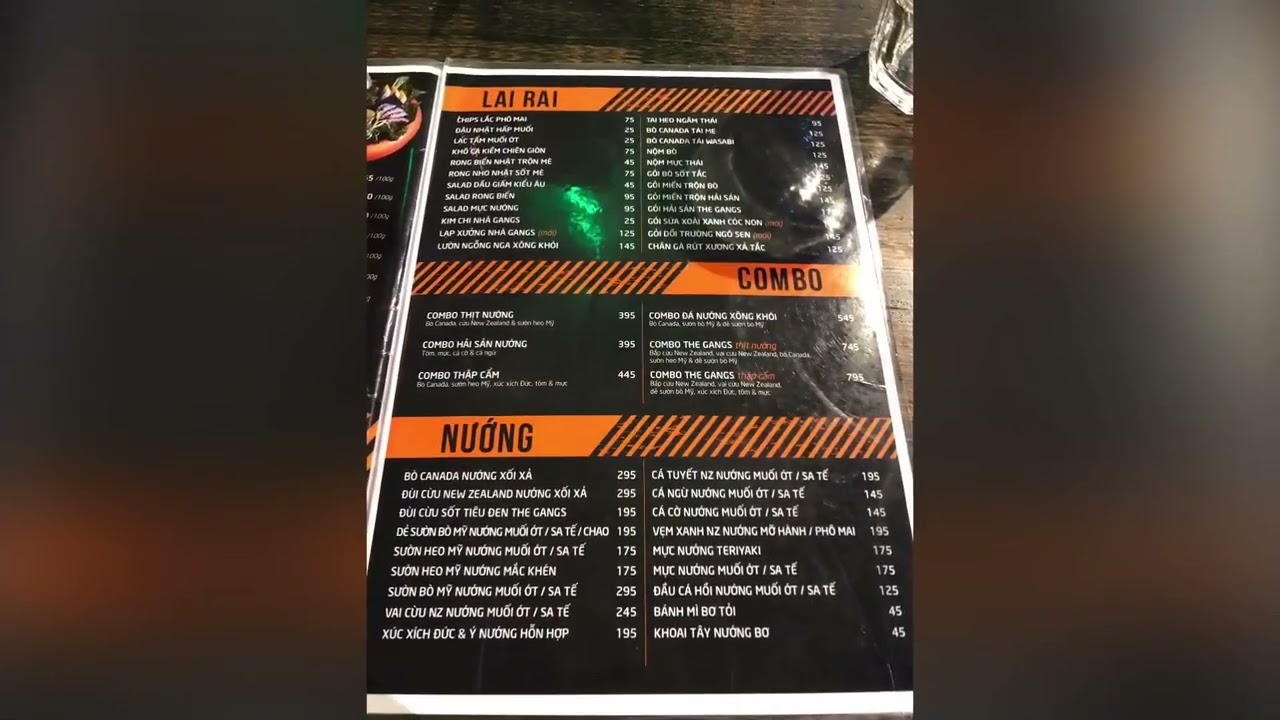 The Gangs Nhà Hàng Đồ Nướng và Bia 32 Mạc Đĩnh Chi Quận 1 TPHCM - YouTube