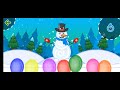 Kaka Do create the snow☃️man and snow☃️man look very funny😁 #like #subscribe