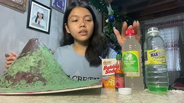 Volcanic Eruption | DIY Science Project | Mayon Volcano | Chemical Reaction