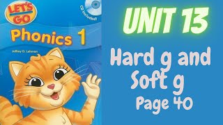 Let's go phonics 1 hard g and soft g screenshot 1